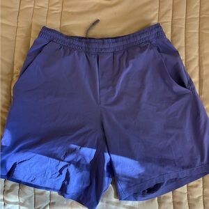 Lululemon Men’s Purple Pace Breaker Shorts 6”